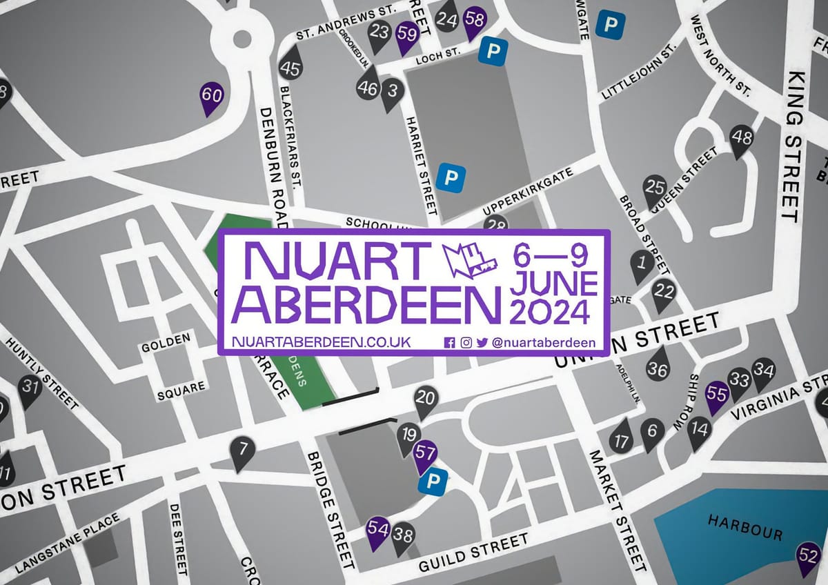 Nuart Aberdeen 2024 Map: Your Essential Tool for Exploring This Year's Murals