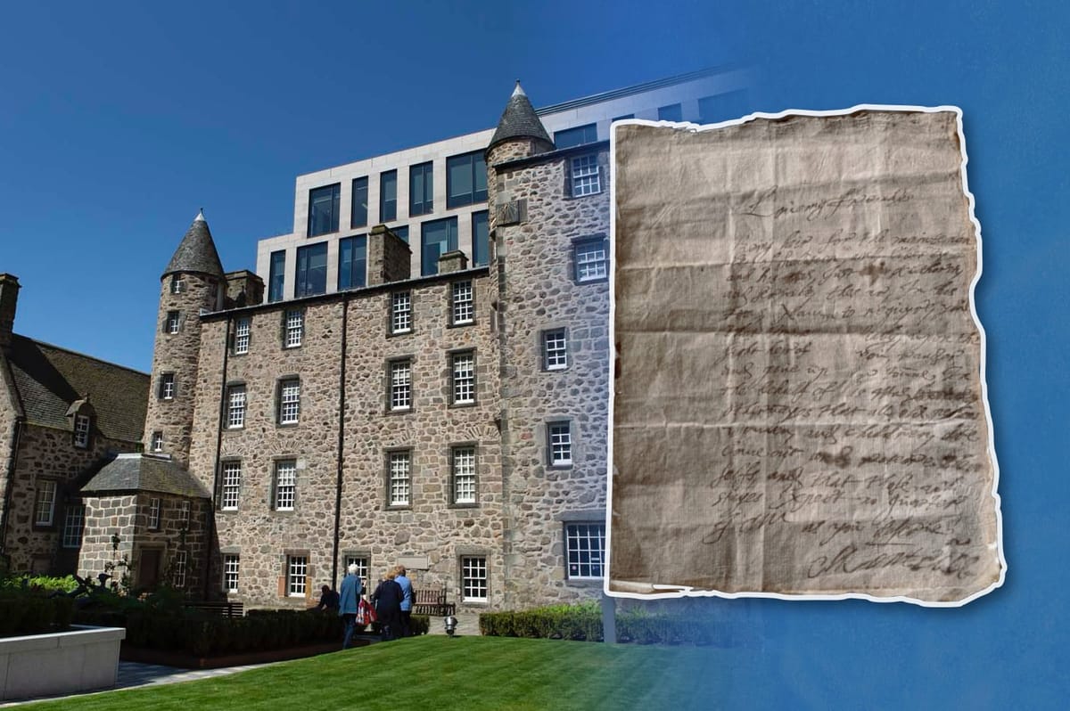 New Montrose Letter Exhibition Remembers 1664 Battle of Aberdeen