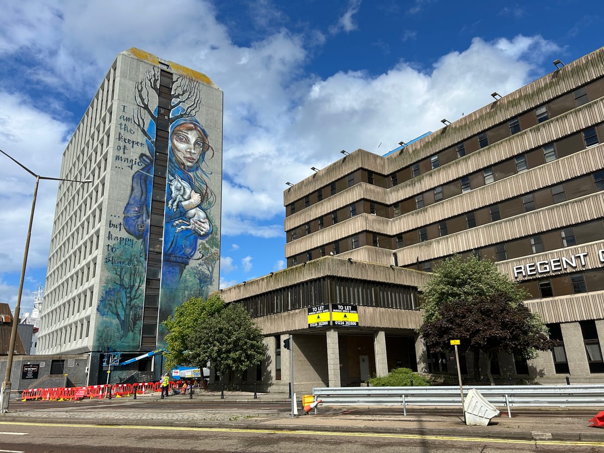 Stunning Nuart Mural in the Running for UK’s Best of 2024