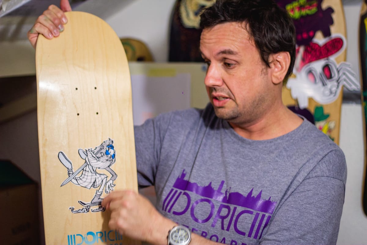 Temp Check: Gary Kemp of Doric Skateboards